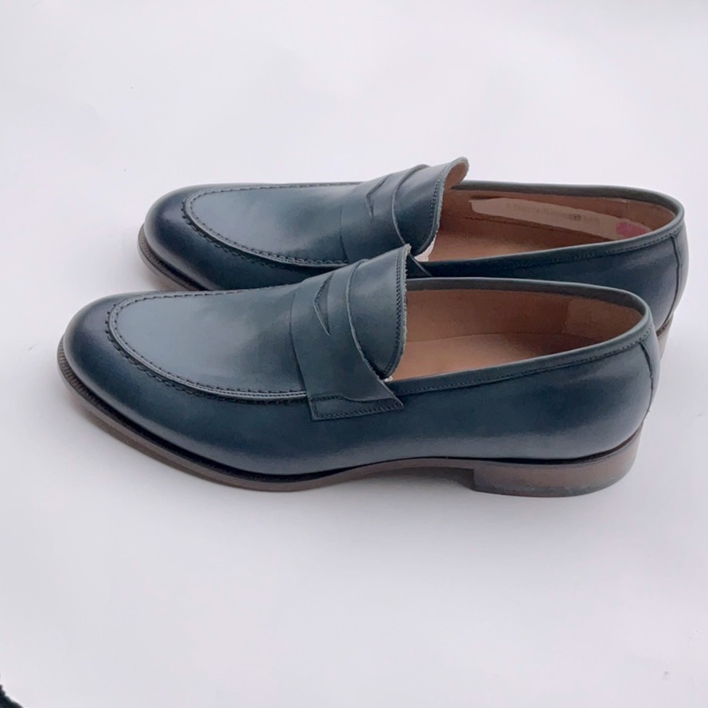 Men's Joseph Abboud canvas Navy Blue Size 9